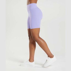 Gymshark Whitney Simmons V3 High Rise Cycling Shorts size XL purple